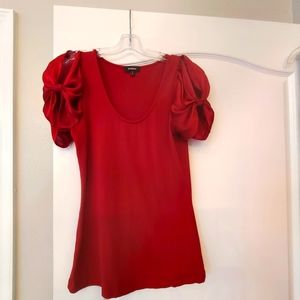Express Red Top Size S